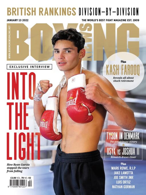 Cover image for Boxing News: Jan 13 2022